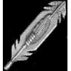 INDIAN FEATHERS CAST PIN
